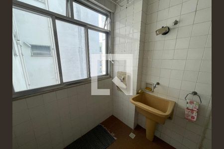 Área de Serviço de apartamento à venda com 3 quartos, 150m² em Laranjeiras, Rio de Janeiro