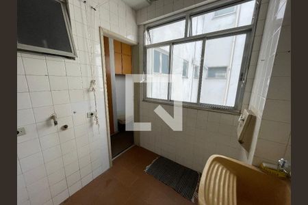 Área de Serviço de apartamento à venda com 3 quartos, 150m² em Laranjeiras, Rio de Janeiro