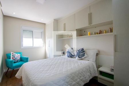 Quarto 1 - Suíte de apartamento à venda com 2 quartos, 68m² em Vila Apiai, Santo André