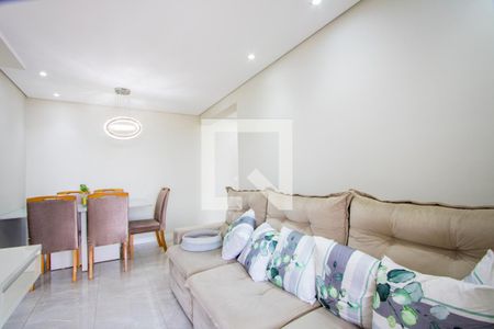 Sala de apartamento à venda com 2 quartos, 68m² em Vila Apiai, Santo André
