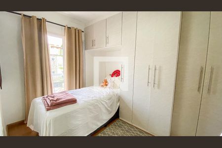 Suite  de apartamento à venda com 2 quartos, 94m² em Vila Homero Thon, Santo André