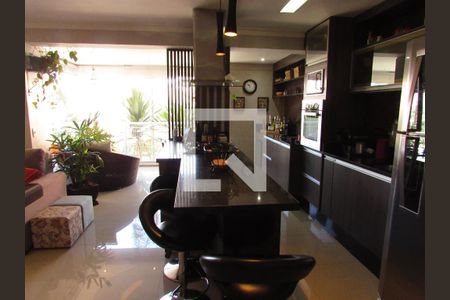 Sala/Cozinha de apartamento à venda com 2 quartos, 79m² em Vila Andrade, São Paulo