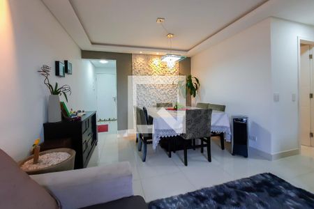 Sala de apartamento para alugar com 2 quartos, 58m² em Baeta Neves, São Bernardo do Campo