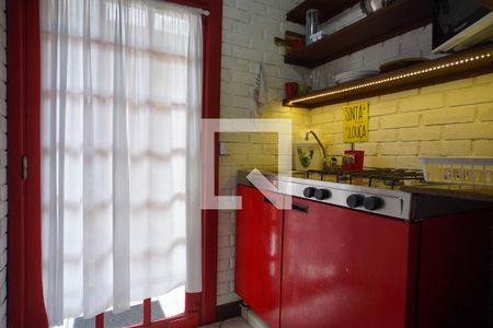 Cozinha  de kitnet/studio para alugar com 1 quarto, 30m² em Lagoa Pequena, Florianópolis