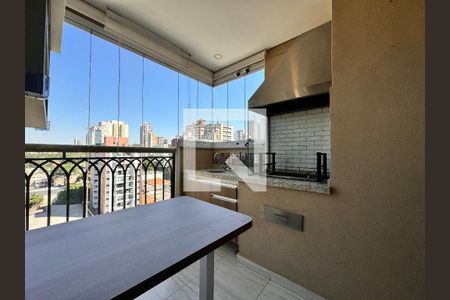 Varanda gourmet de apartamento à venda com 2 quartos, 77m² em Jardim, Santo André