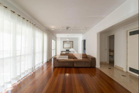 Sala de apartamento à venda com 3 quartos, 198m² em Cidade Monções, São Paulo