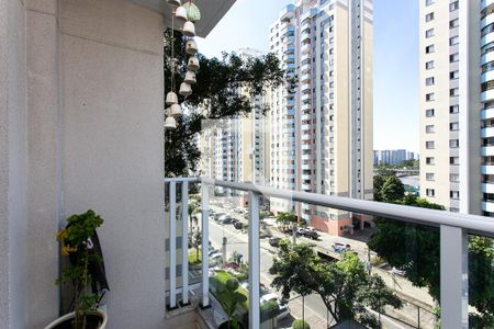 Varanda da Sala de apartamento para alugar com 2 quartos, 47m² em Vila Moreira, São Paulo