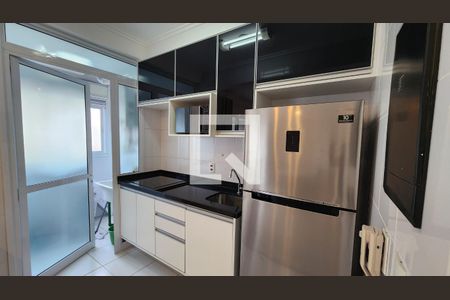 Cozinha e Área de Serviço de kitnet/studio para alugar com 1 quarto, 48m² em Centro, Jundiaí