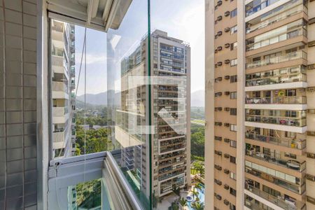 Varanda Vista de apartamento à venda com 2 quartos, 126m² em Recreio dos Bandeirantes, Rio de Janeiro
