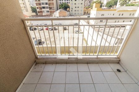 Varanda da Sala de apartamento para alugar com 2 quartos, 50m² em Santa Cecília, São Paulo