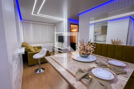 Sala de apartamento para alugar com 2 quartos, 65m² em Jardim Gramacho, Duque de Caxias