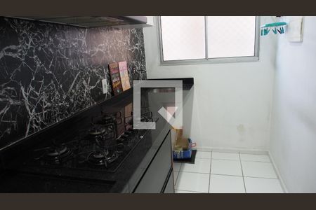 Cozinha e Área de Serviço de apartamento à venda com 2 quartos, 63m² em Ponte Sao Joao, Jundiaí