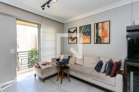 Sala de Estar de apartamento à venda com 3 quartos, 64m² em Tatuapé, São Paulo