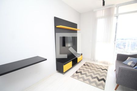 Cozinha de kitnet/studio para alugar com 1 quarto, 35m² em Real Parque, São Paulo