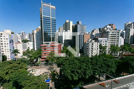 Vista da Sala de apartamento para alugar com 1 quarto, 50m² em Santa Cecilia, São Paulo