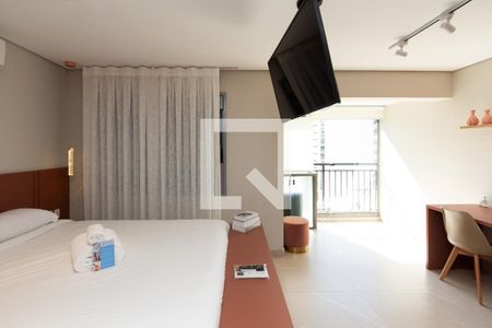 Studio de apartamento para alugar com 1 quarto, 31m² em Indianópolis, São Paulo