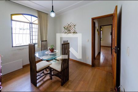 Sala de jantar de apartamento para alugar com 3 quartos, 101m² em Alto Caiçaras, Belo Horizonte