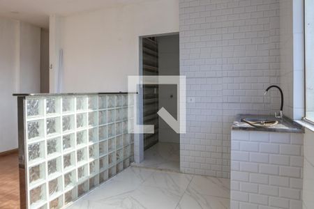 Sala e Cozinha de apartamento para alugar com 2 quartos, 35m² em Bom Retiro, São Paulo