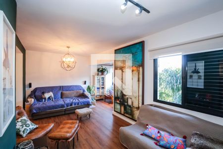 Sala de apartamento à venda com 3 quartos, 94m² em Fazenda Morumbi, São Paulo