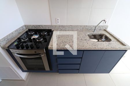 Detalhe da cozinha de apartamento para alugar com 1 quarto, 25m² em Água Branca, São Paulo