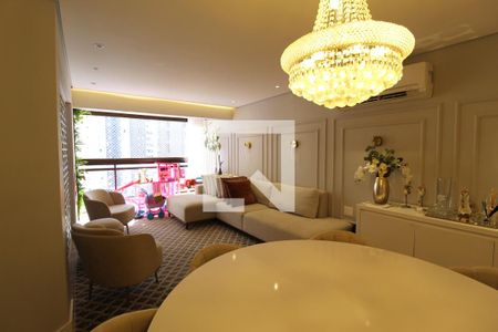 Sala de apartamento para alugar com 3 quartos, 150m² em Indianópolis, São Paulo