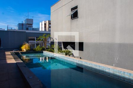 ÁREA COMUM - PISCINA de kitnet/studio para alugar com 1 quarto, 45m² em Vila Itapura, Campinas