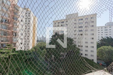 Varanda da Sala de apartamento à venda com 1 quarto, 44m² em Vila Congonhas, São Paulo