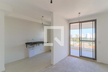 Sala de apartamento à venda com 2 quartos, 58m² em Chácara Santo Antônio (zona Sul), São Paulo