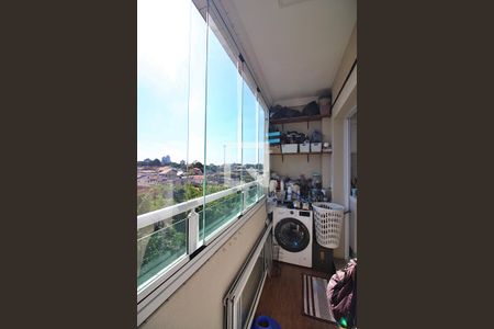 Sacada  de apartamento à venda com 2 quartos, 50m² em Vila Santa Angelina, São Bernardo do Campo