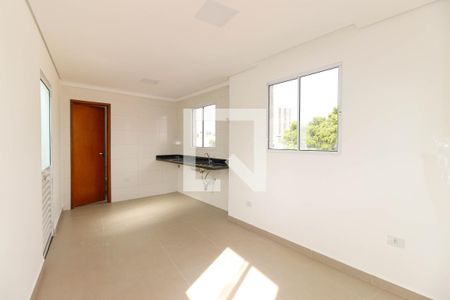 Sala e Cozinha de apartamento para alugar com 2 quartos, 45m² em Chácara Califórnia, São Paulo