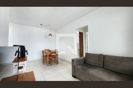 Sala de apartamento para alugar com 2 quartos, 65m² em José Menino, Santos