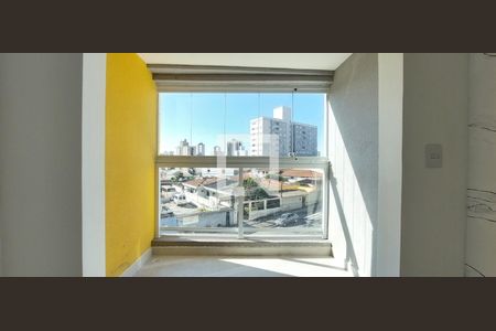 Varanda Sala de apartamento para alugar com 2 quartos, 50m² em Vila Scarpelli, Santo André