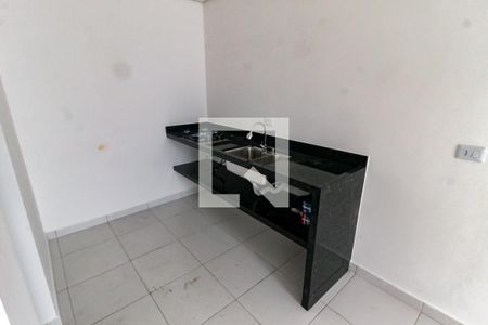 Cozinha de casa para alugar com 1 quarto, 26m² em Campo Limpo, São Paulo