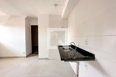 Cozinha e Área de Serviço de apartamento para alugar com 2 quartos, 39m² em Lapa de Baixo, São Paulo