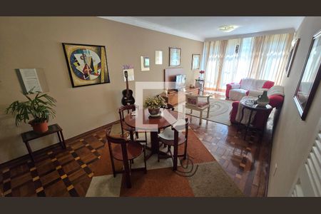 Sala de apartamento para alugar com 4 quartos, 115m² em Ponta da Praia, Santos