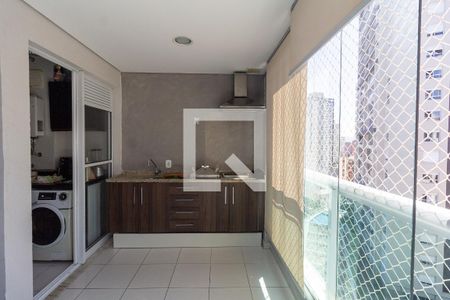 Varanda gourmet de apartamento à venda com 2 quartos, 60m² em Vila Osasco, Osasco
