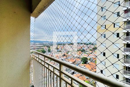 Varanda da Sala de apartamento à venda com 3 quartos, 63m² em Ponte Grande, Guarulhos