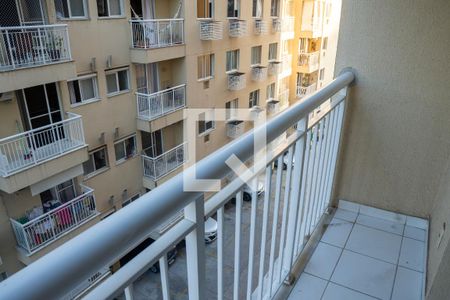 Varanda da Sala de apartamento à venda com 2 quartos, 53m² em Pechincha, Rio de Janeiro