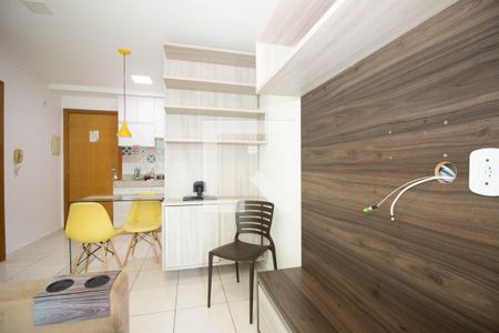 Sala de apartamento para alugar com 1 quarto, 34m² em Taguatinga Norte (taguatinga), Brasília