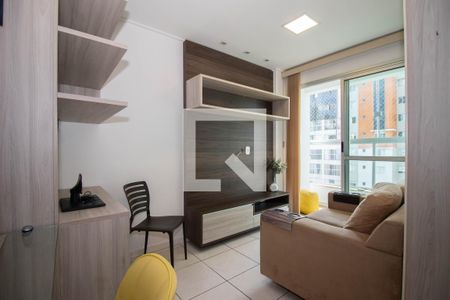 Sala de apartamento para alugar com 1 quarto, 34m² em Taguatinga Norte (taguatinga), Brasília