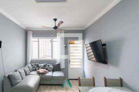 Sala de apartamento à venda com 2 quartos, 58m² em Califórnia, Belo Horizonte