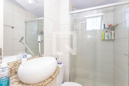 Banheiro de apartamento para alugar com 2 quartos, 48m² em Vila Santa Teresa (zona Sul), São Paulo