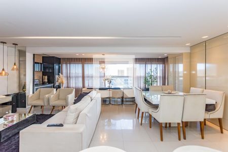 Sala de apartamento à venda com 4 quartos, 142m² em Buritis, Belo Horizonte