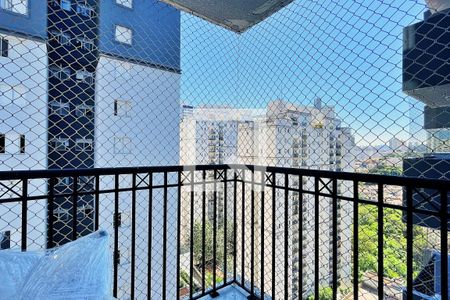 Varanda da Sala de apartamento para alugar com 2 quartos, 66m² em Vila Augusta, Guarulhos