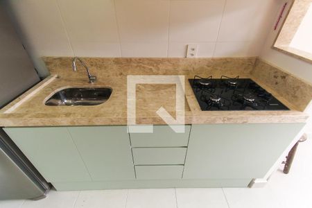 Sala/Cozinha de apartamento para alugar com 1 quarto, 26m² em Brás, São Paulo