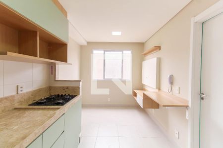 Sala/Cozinha de apartamento para alugar com 1 quarto, 26m² em Brás, São Paulo