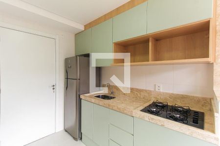 Sala/Cozinha de apartamento para alugar com 1 quarto, 26m² em Brás, São Paulo