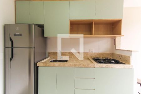 Sala/Cozinha de apartamento para alugar com 1 quarto, 26m² em Brás, São Paulo