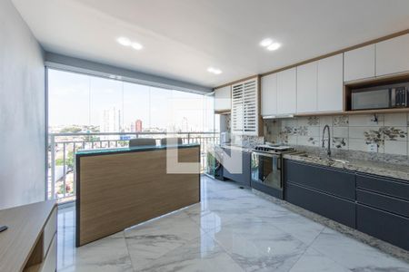 Sala/Cozinha de apartamento à venda com 2 quartos, 44m² em Vila Prudente, São Paulo