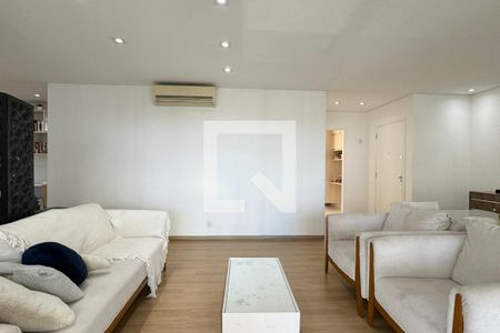 Sala de apartamento à venda com 3 quartos, 132m² em Tamboré, Santana de Parnaíba